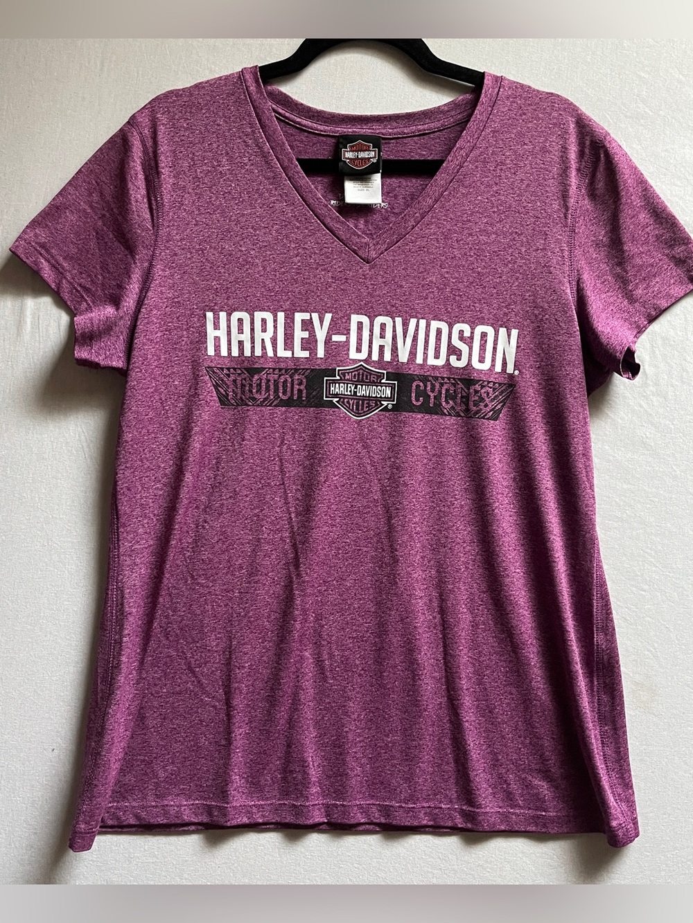 Harley-Davidson Cowboy's Alamo City San Antonio Graphic V-Neck Tee US XL